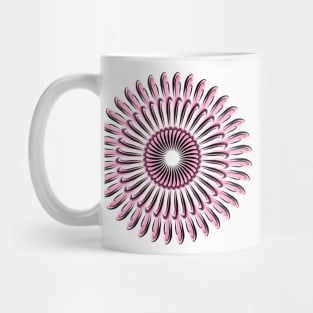 Pink Hook Flower Mug